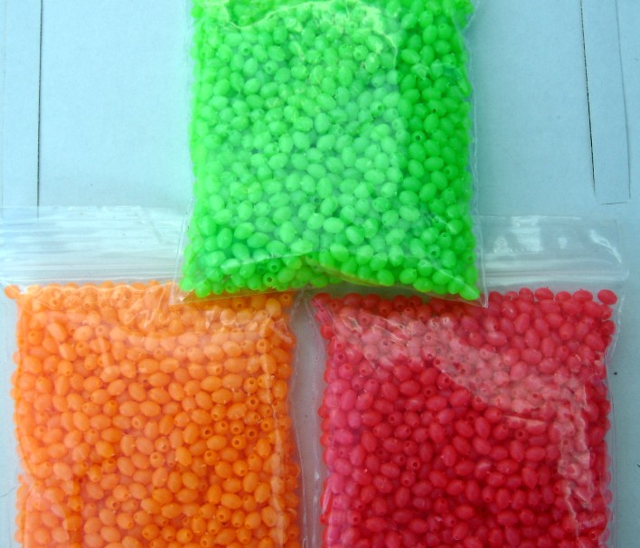 Small oval beads for rig making (1000)