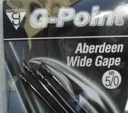 Aberdeen Wide Gape Gamakatsu Sea Hooks