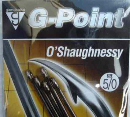 O'Shaugnessy Gamakatsu Sea Hooks