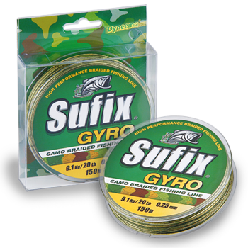 Sufix Gyro Braid Camo (250 Yards)