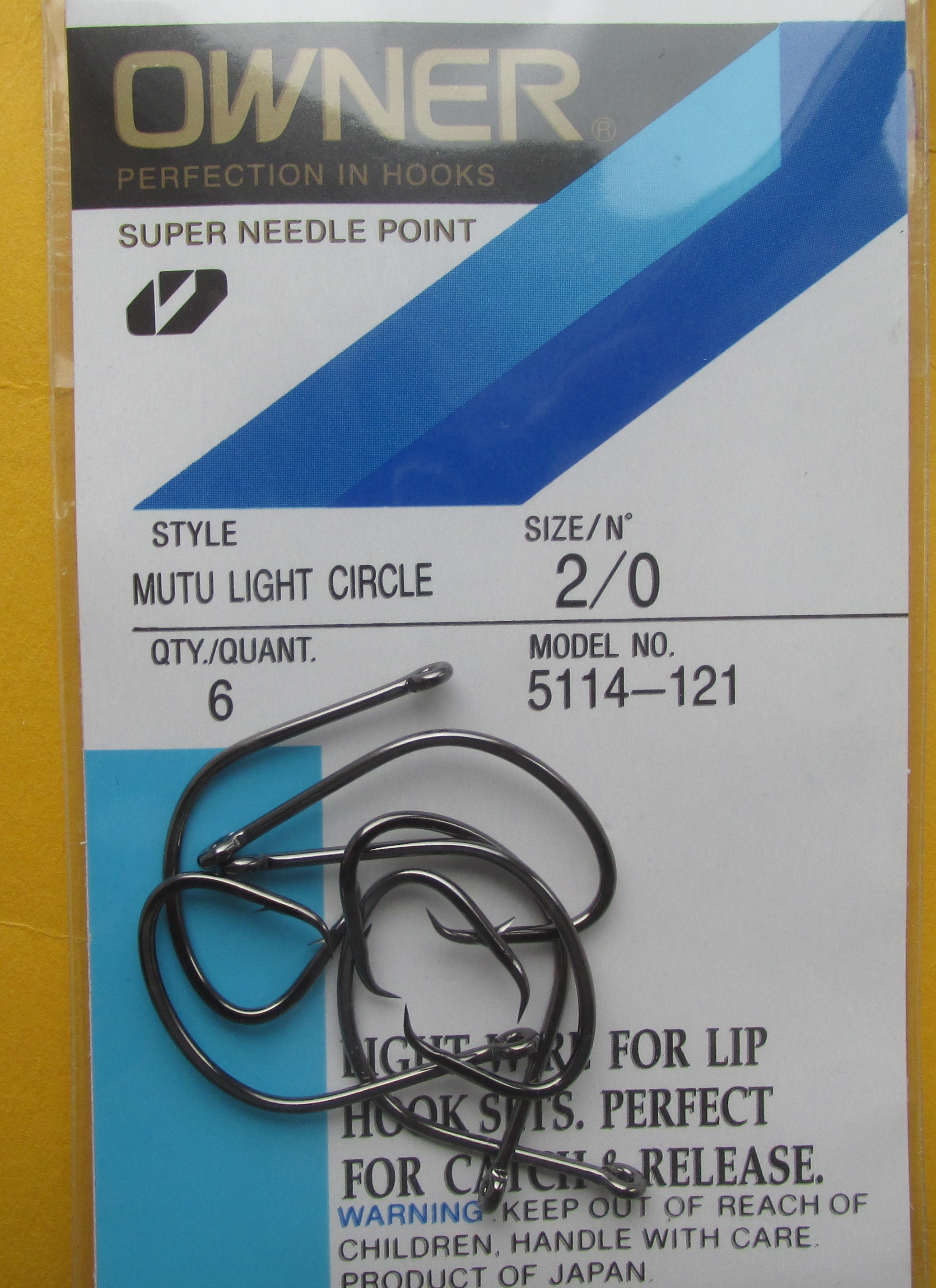 Mutu Light circle hooks