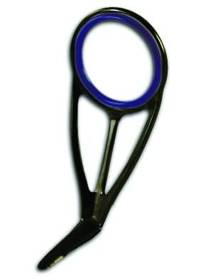 Double Black Chrome Blue TiO Rod Ring