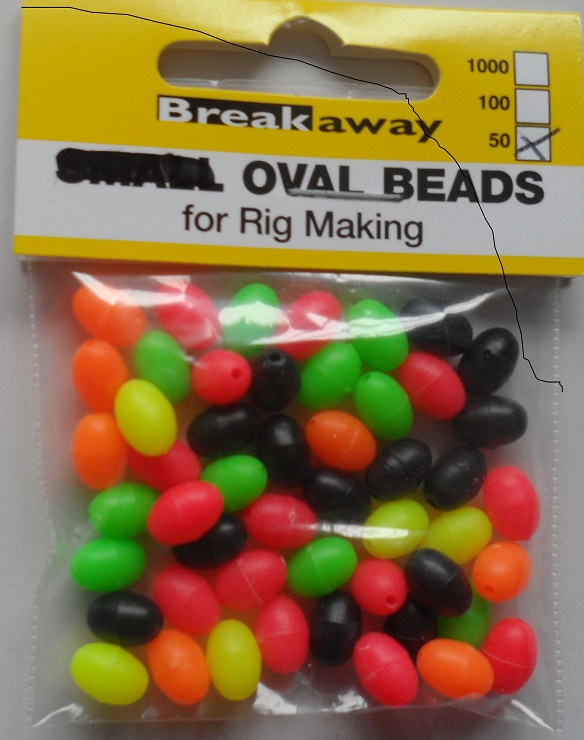 Large Oval Fishing Beads 50