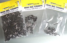 Breakaway Mini Rig Crimps 0.90 Suitable for rig bodies 50-80lb B/S