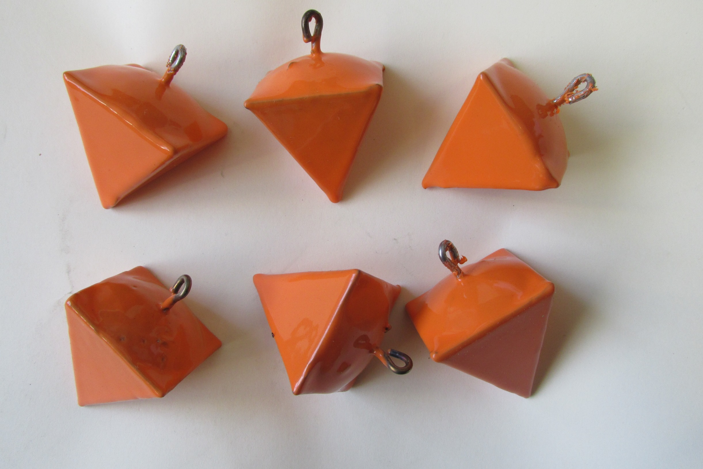 Pyramid wedge Leads 170grm Orange