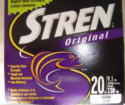Stren Clear 330 yd spools