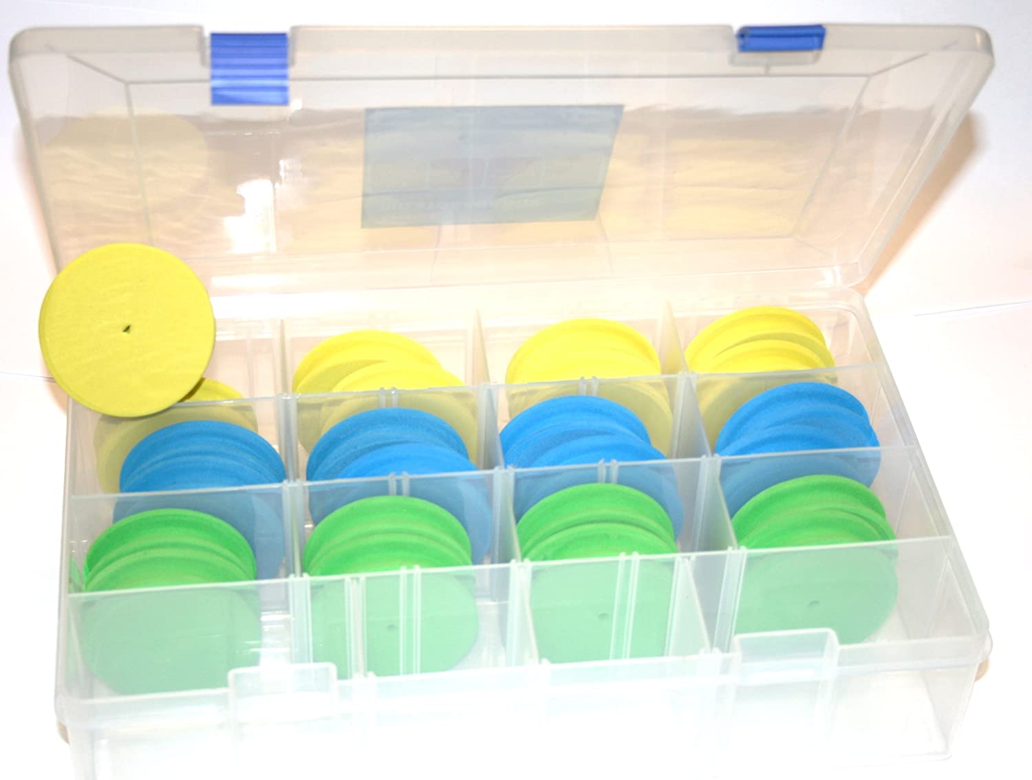 Leeda Rig storage box with 24 winders