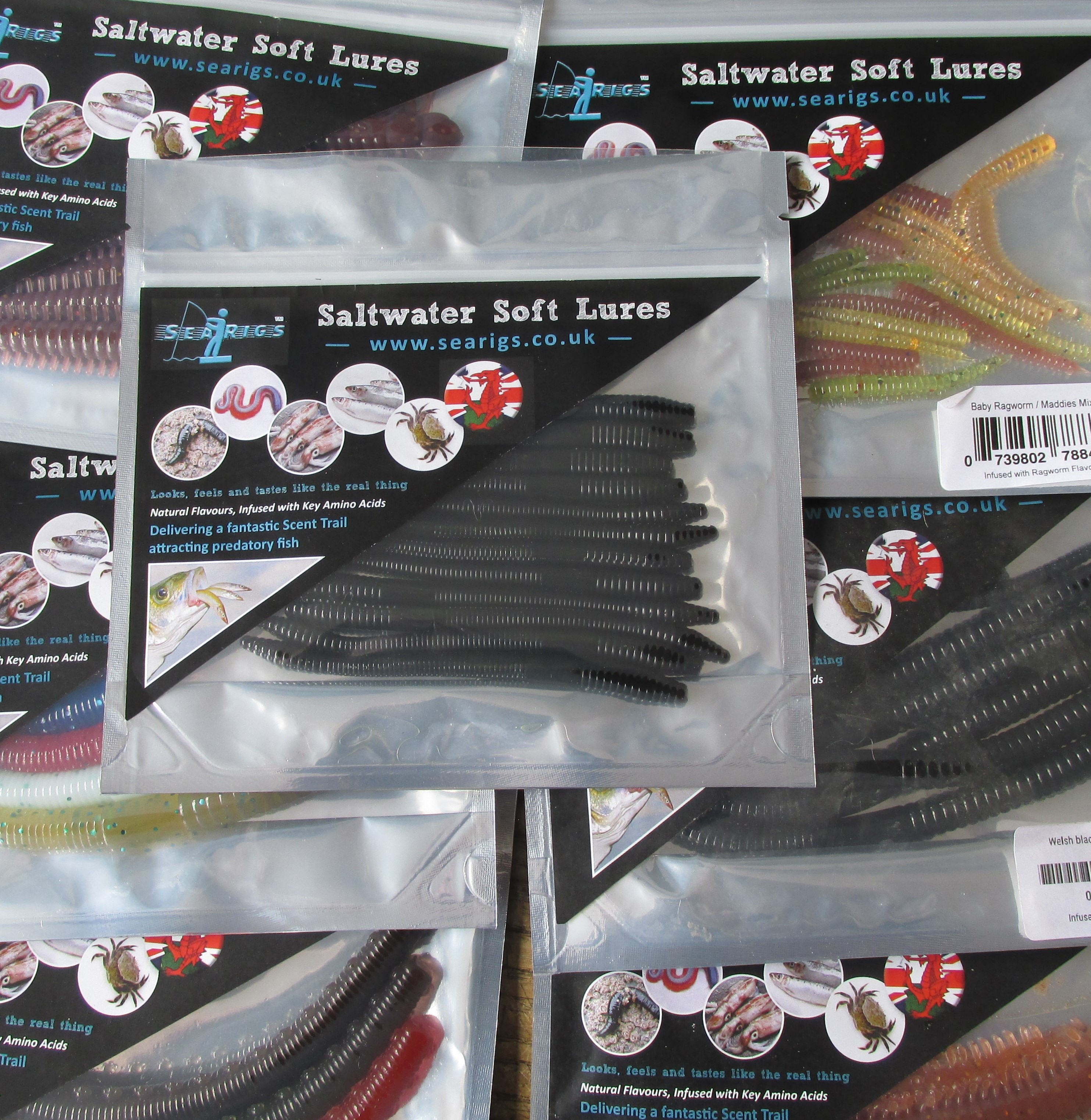 SEARIGS saltwater soft lures