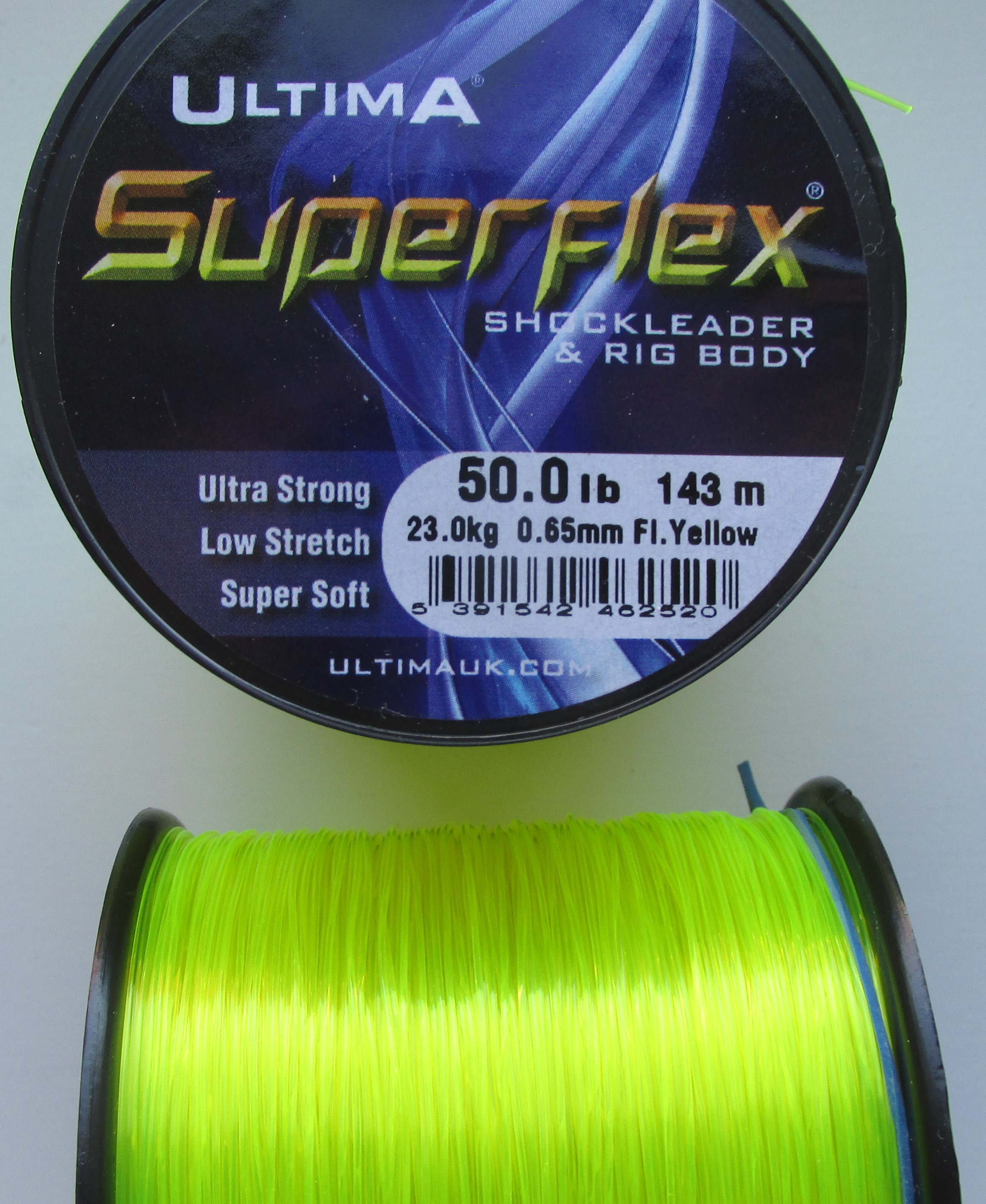 ultima superflex shock leader 2 oz spools